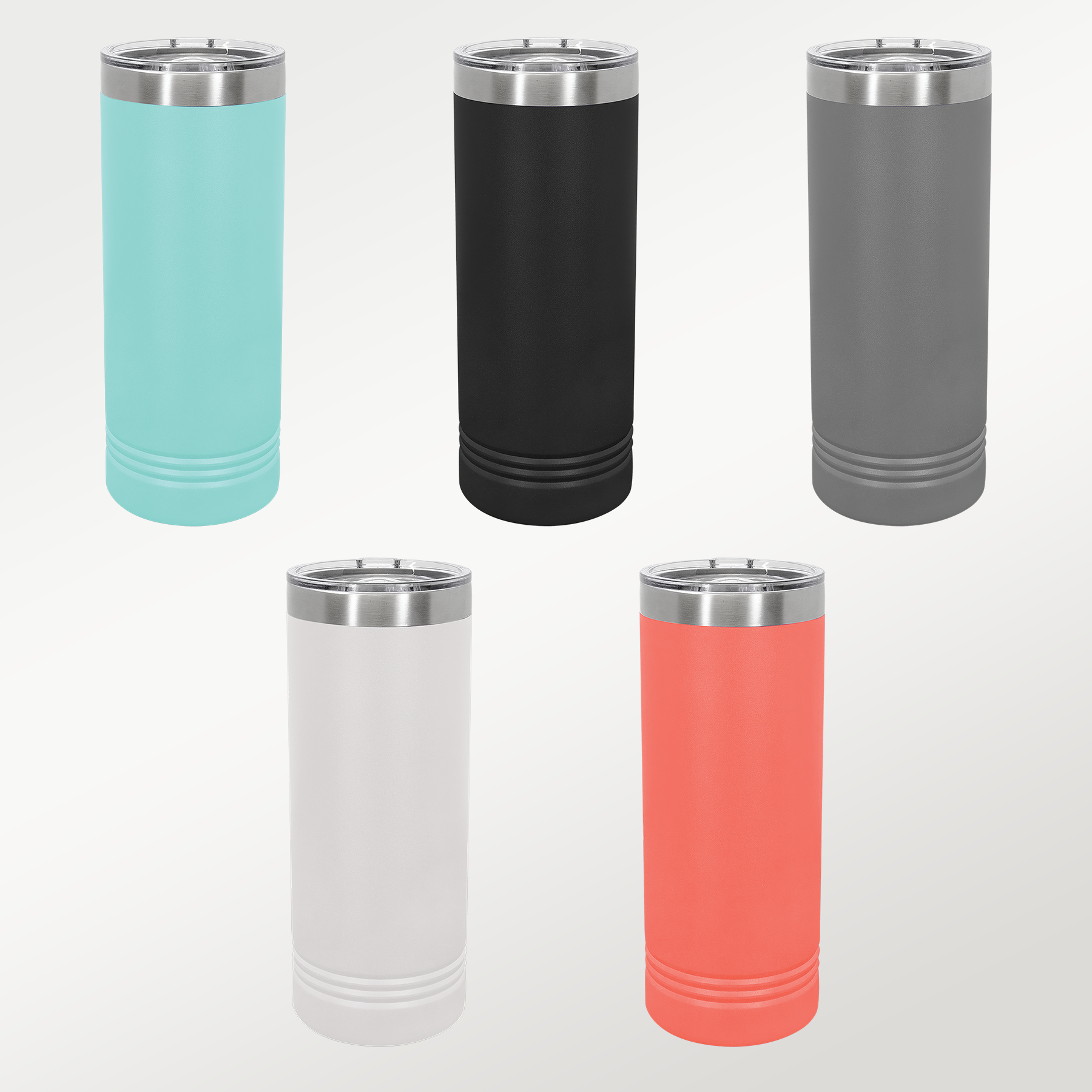 Polar Camel 22 oz. Skinny Tumbler with Slider Lid