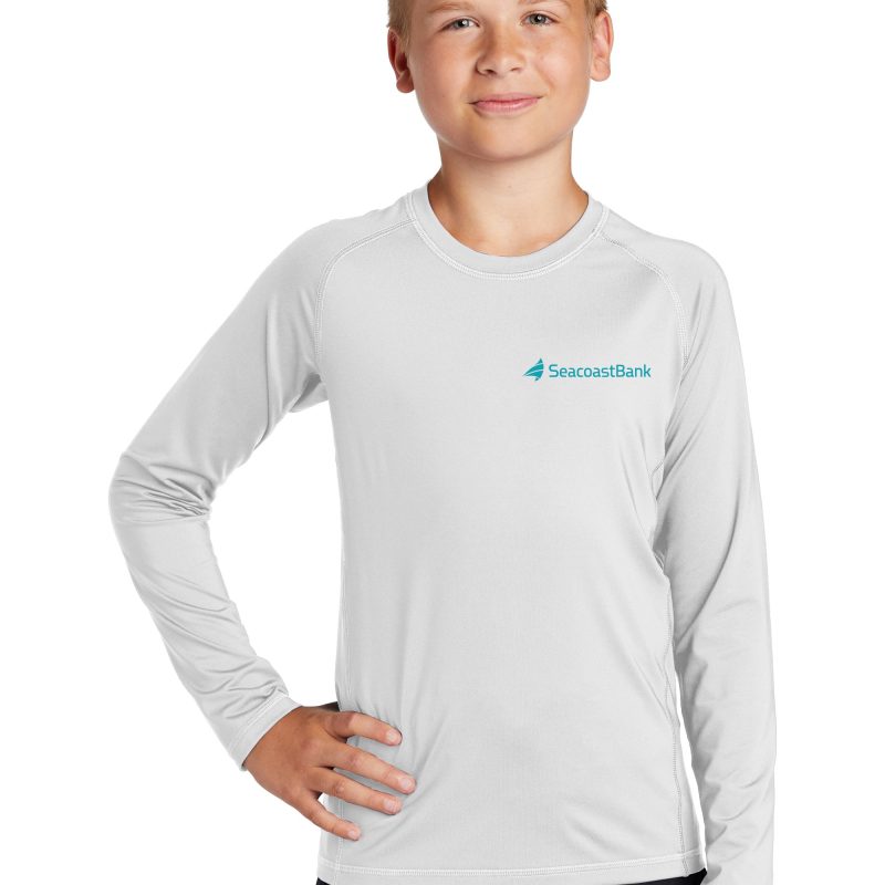 YST470LS Sport-Tek ® Youth Long Sleeve Rashguard Tee
